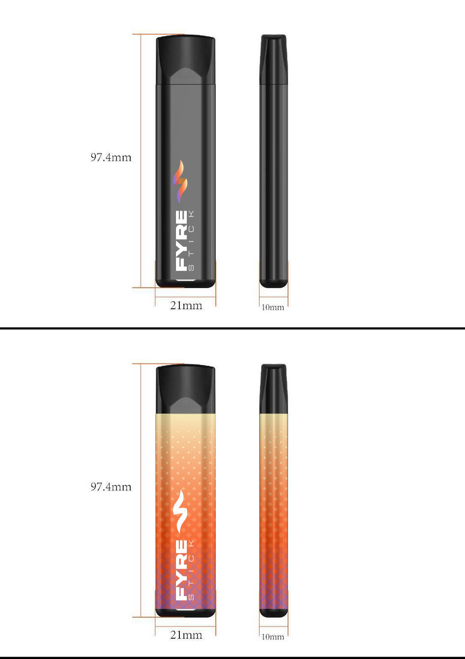 Fyre Stick Vape Pen Branding