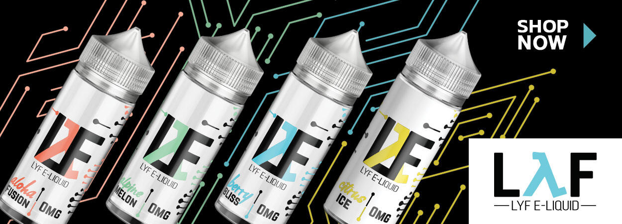 LYF Vape Liquid Banner Ad